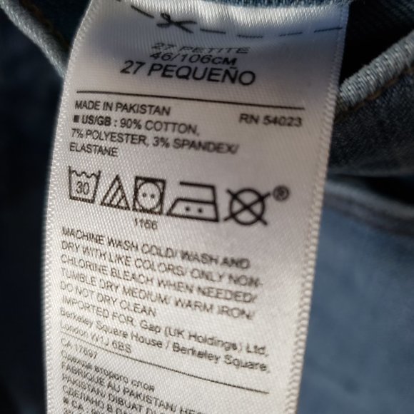 Banana Republic Medium Wash Premium Denim Skinny Jeans 27P - Picture 9 of 9